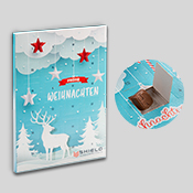 Premium-Adventskalender mit Schokolade Premium-Adventskalender mit Schokolade