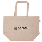 Shopper aus leichtem, recycelte Baumwollmix